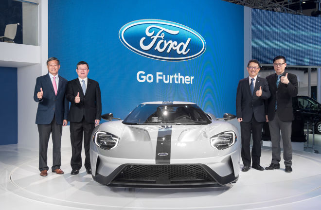 Ford GT首度在台亮相 帶領2018世界新車大展展出全車系