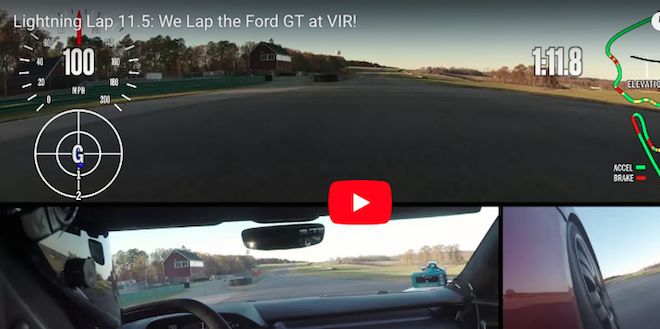 Ford派出當今最強美式超跑Ford GT於Virginia International Raceway (VIR)擊破918 Spyder所創下的紀錄！(內有影片)