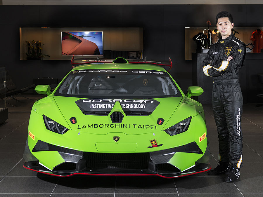 台灣賽車實力新秀陳意凡將代表Lamborghini Taipei參賽