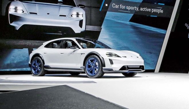 電動跨界概念獵跑Porsche Mission E Cross Turismo Concept