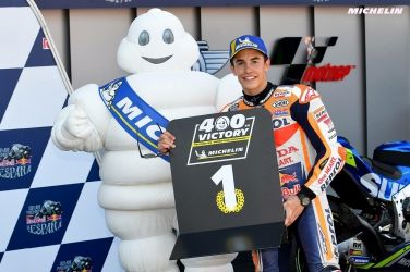 米其林慶祝拿下MotoGP第400次勝利