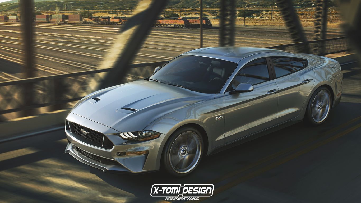 Ford計畫推出4門、V8引擎的Mustang？