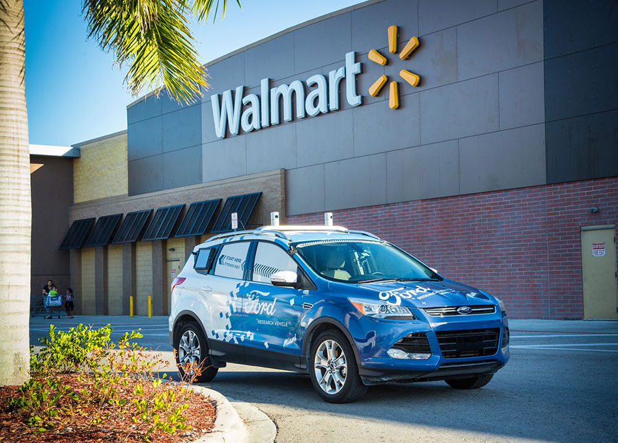 福特與沃爾瑪超市合作推出「自駕買菜車」！