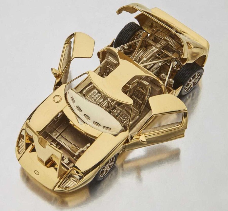 選聖誕禮物？這輛18K純金打造Ford GT似乎是不錯的選擇！