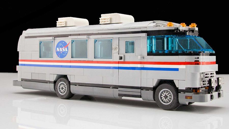 航太迷看過來，有人用Lego弄出Airstream NASA Astrovan