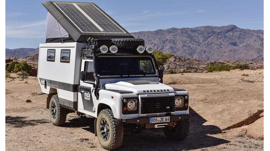 不敗經典！Matzker推出Land Rover Defender改造越野露營車