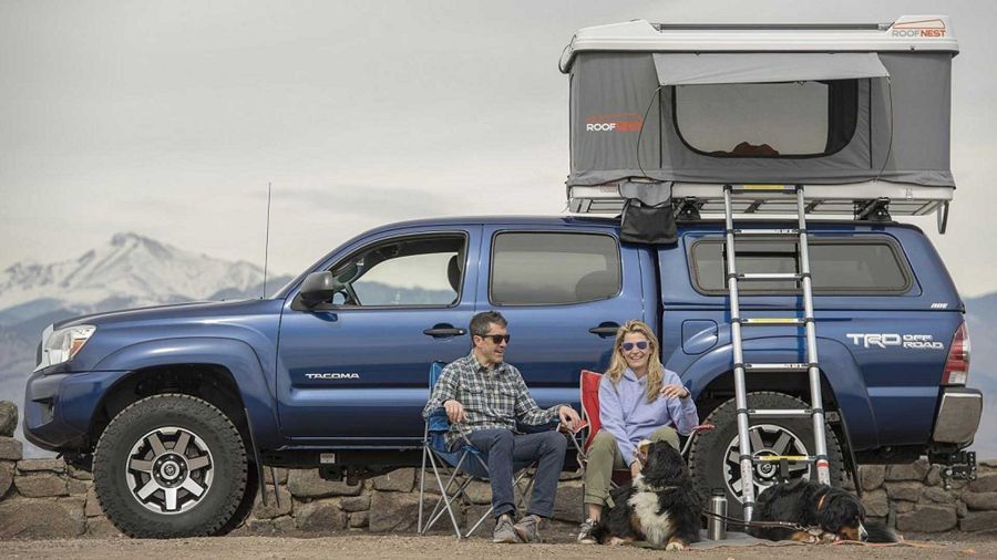 只要有這個帳篷，任何車都可以是露營車！