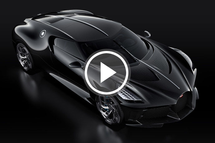 稀有超跑 - Bugatti La Voiture Noire    The Black Car