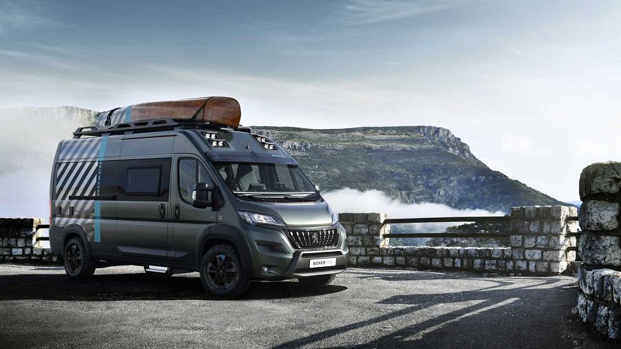 想要一輛花俏的露營探險車？Peugeot Boxer 4×4 Concept就是了
