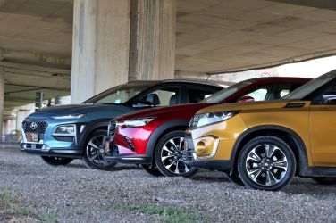 終局之戰  Suzuki Vitara vs. Hyundai Kona vs. Mazda CX-3(中) !