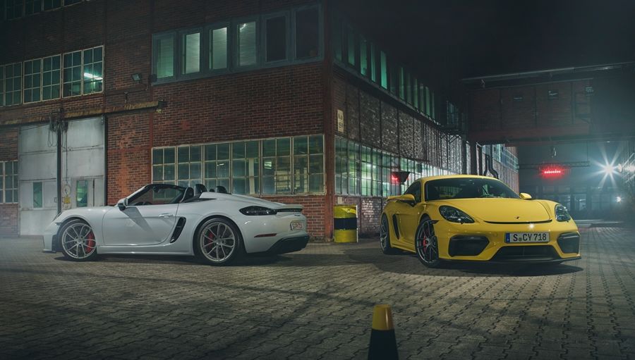 吸一口4.0升的大氣！全新Porsche 718 Cayman GT4與718 Spyder熱血登場