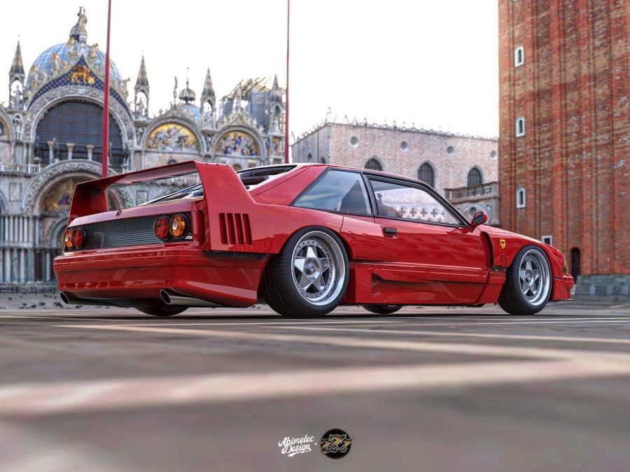 Ford野馬與Ferrari F40的孩子！Enzo肯定會氣炸