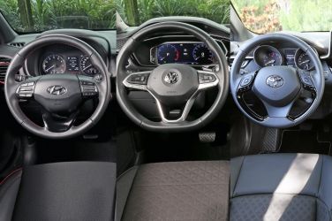 就是任性  Toyota C-HR vs. VW T-Cross vs. Hyundai Kona (中) !