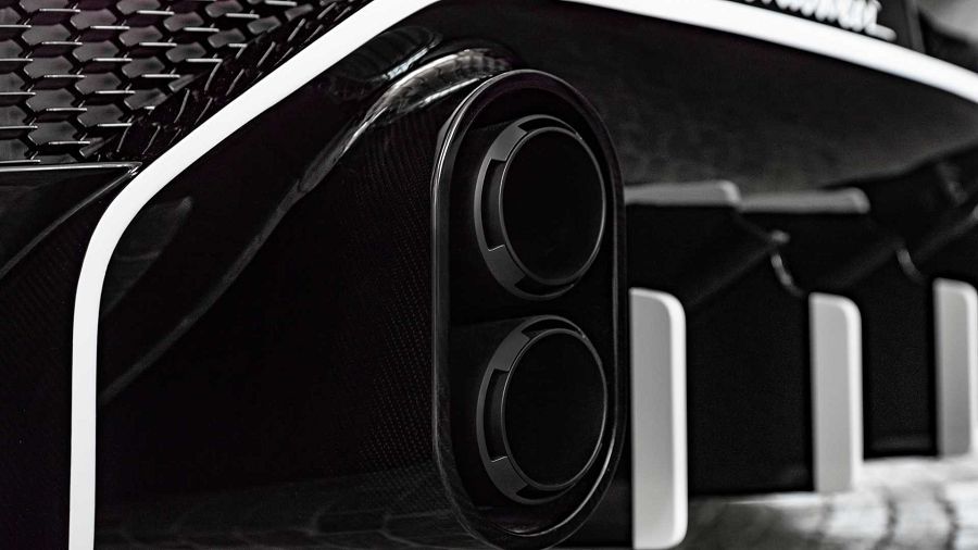 Bugatti Chiron的鈦合金排氣護蓋可是3D列印的高科技製品