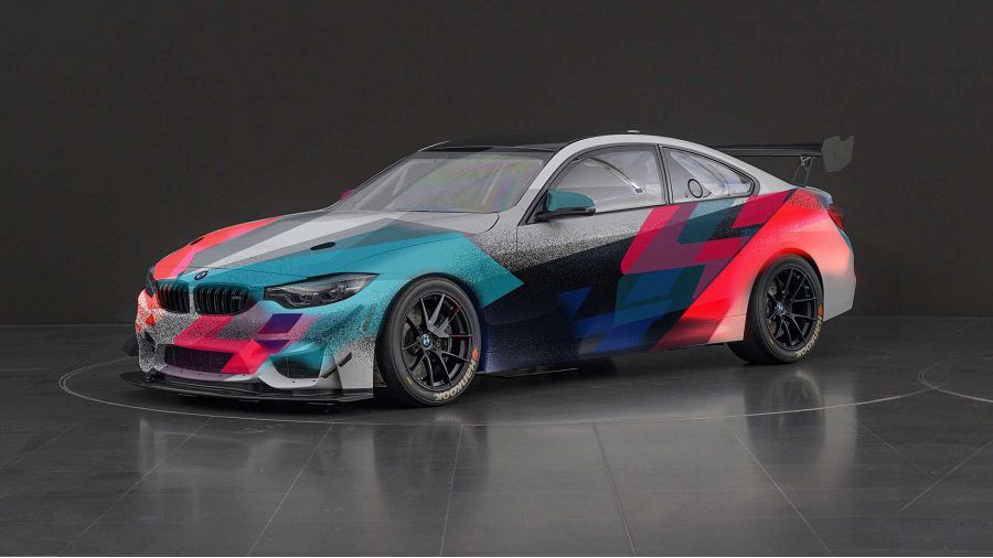 外表很重要！BMW M4 GT4賽車推出限量特殊彩繪版本