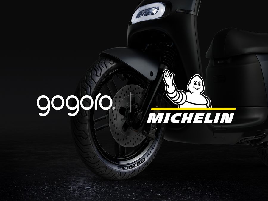 Gogoro 攜手法國輪胎大廠米其林打造電動機車專用胎