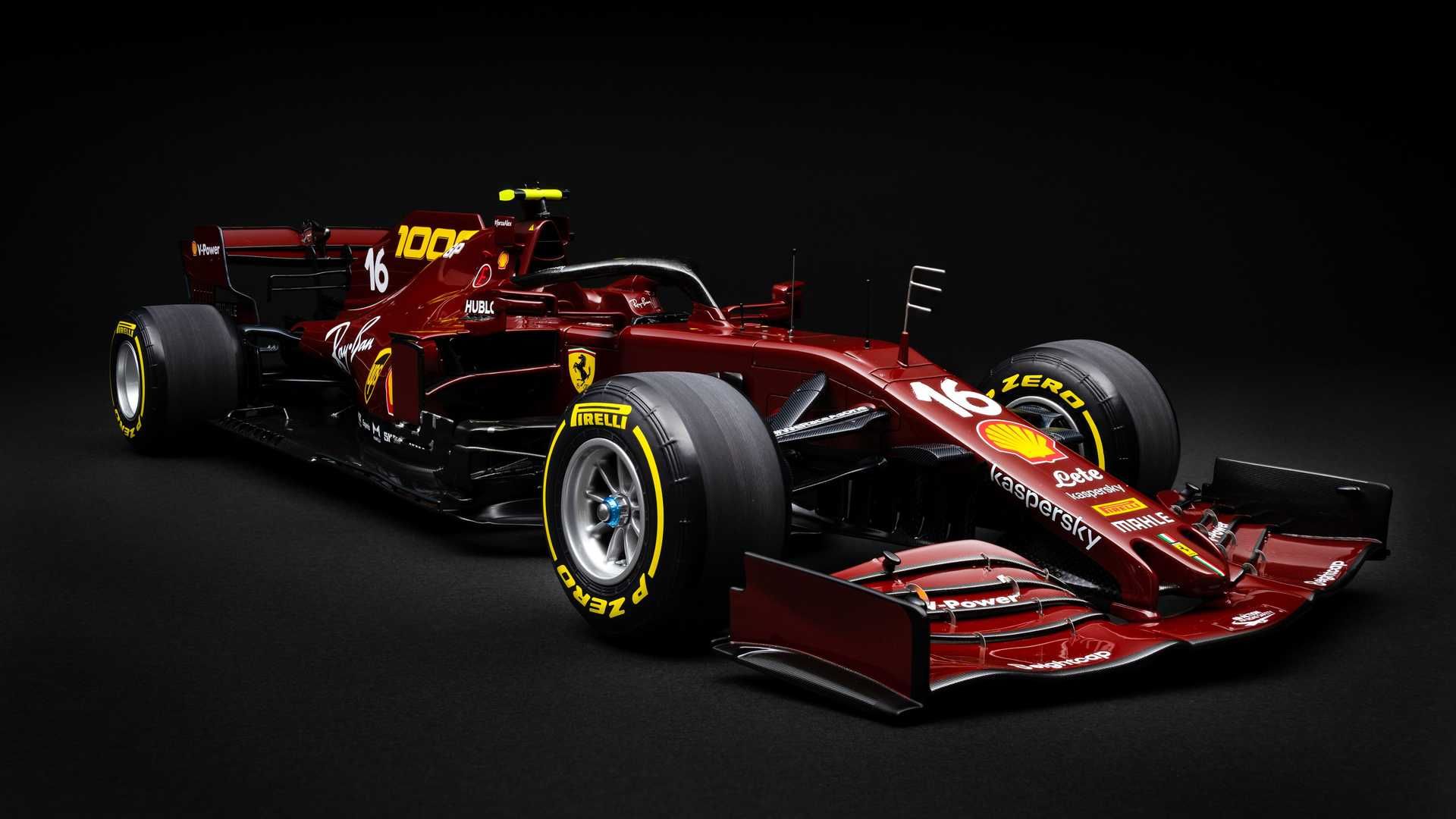 Ferrari 第 1,000 場大賽彩繪的 1：8「SF1000」賽車模型