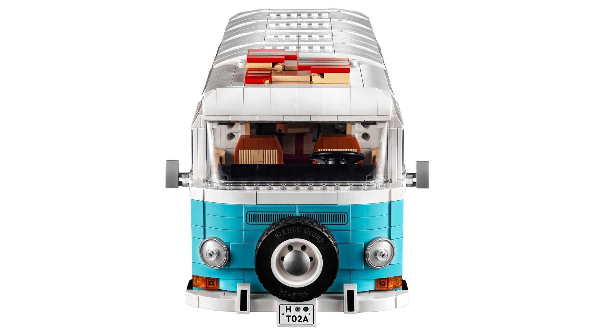 Lego Volkswagen T2 Camper Van 讓玩家能在桌面上來一場精彩的露營活動
