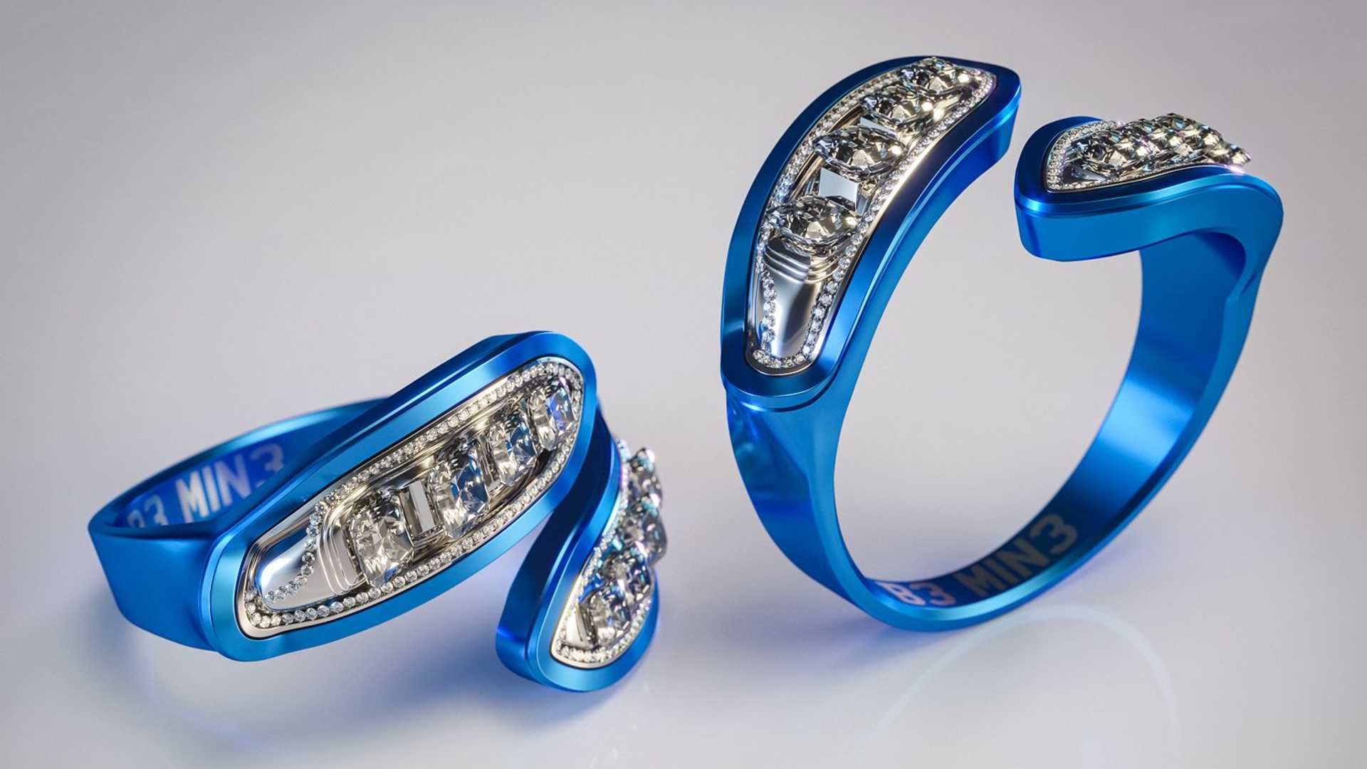 求婚時拿出以 Ford Fiesta 為發想且充滿設計感的戒指如何？