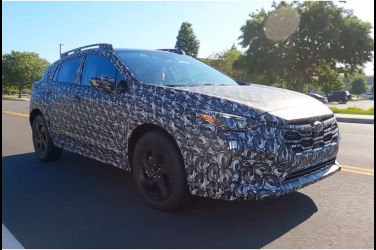 Subaru新一代XV測試車影片曝光！大改款後的粗獷身型