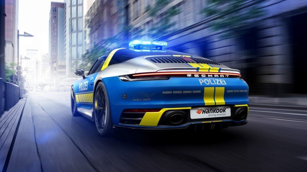 德警式樣開頂蛙 TechArt打造最新款TUNE IT! SAFE!版本Porsche 911 Targa 4