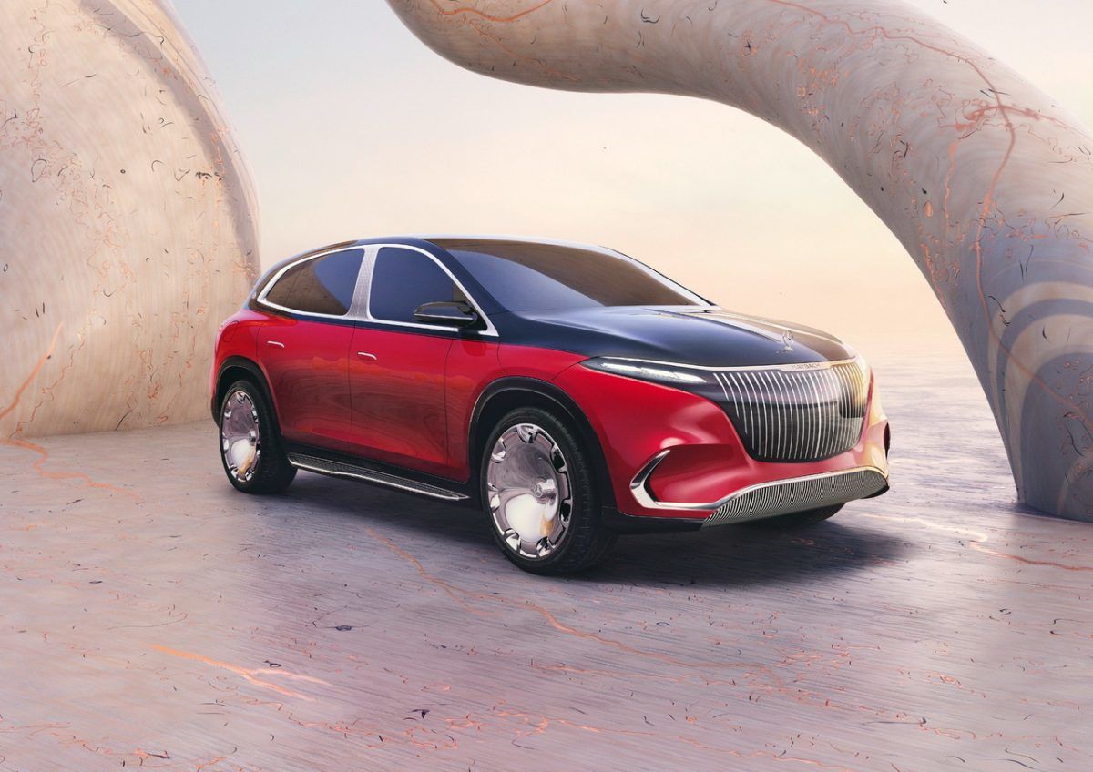 Mercedes-Maybach EQS 電動休旅概念車亮相 預計2023年量產化