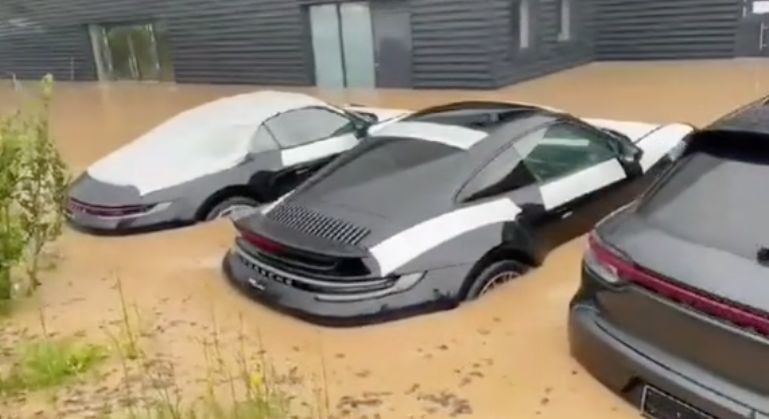 西歐洪水之患，重災戶德國高價新車款也成泡水車！