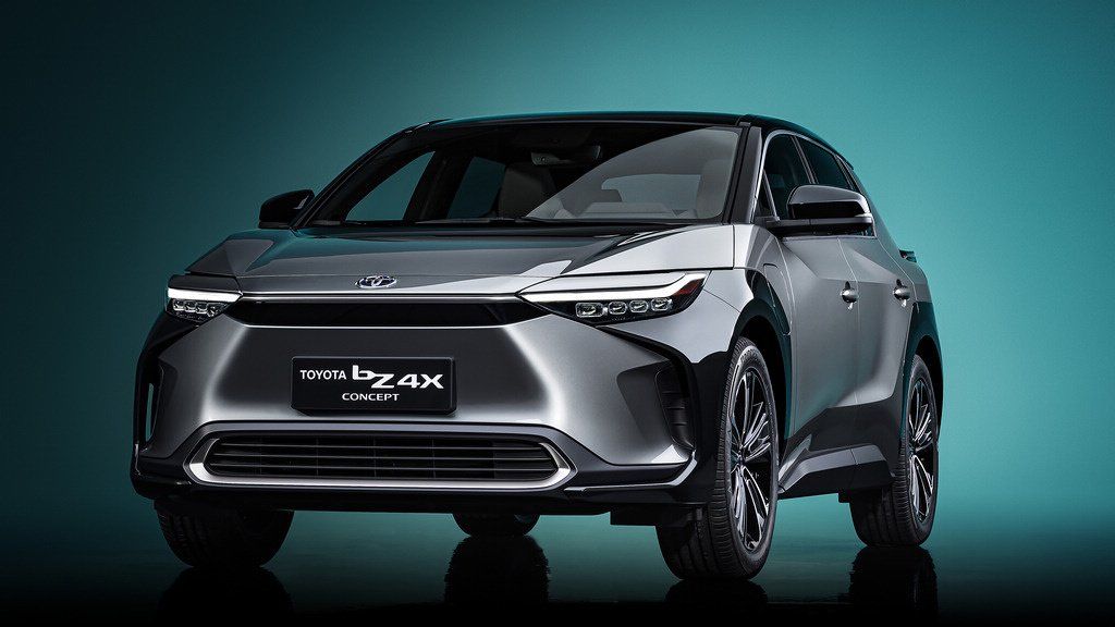 Toyo-baru混血純電跨界 Toyota bZ4X BEV Concept概念預計2022導入量產