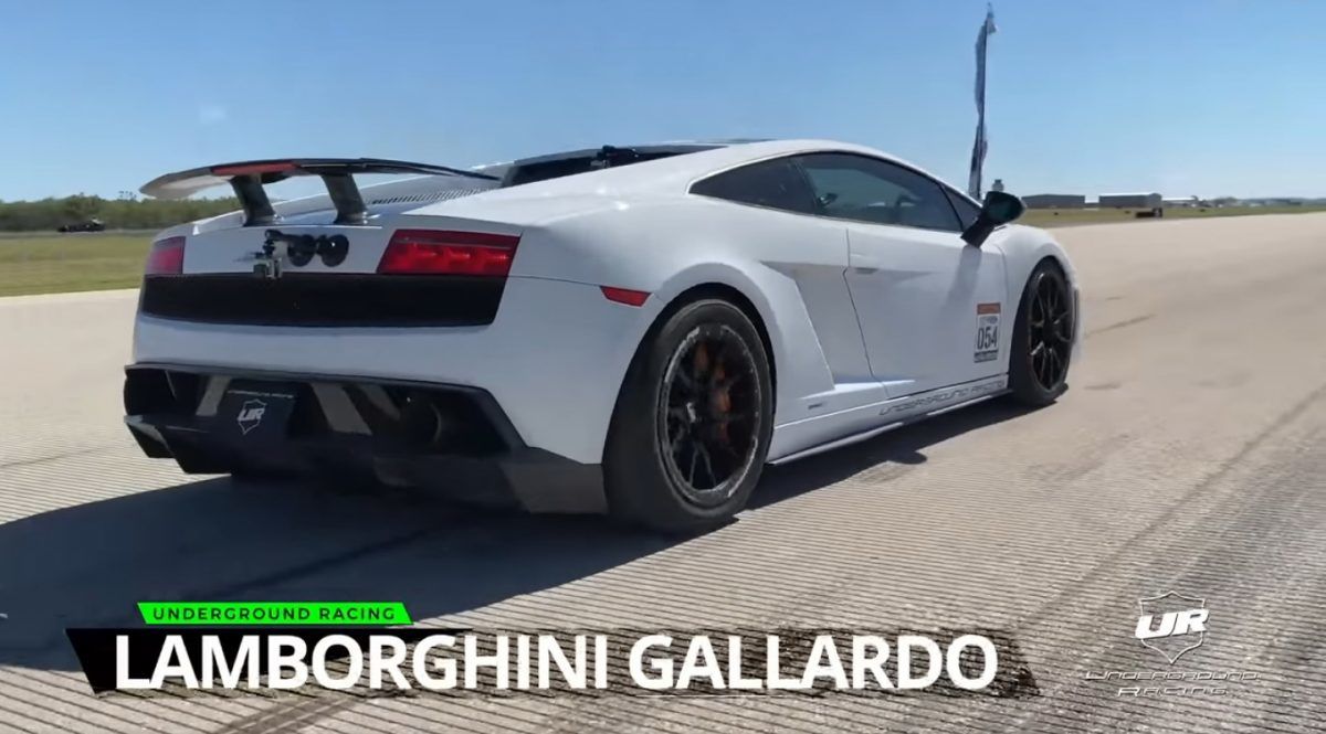 3,000 hp雙渦輪Lambo Gallardo以407 km/h速度創下新的Gallardo半英里加速紀錄 [影片]