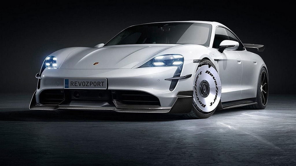 增添競技元素 RevoZport打造Porsche Taycan空力套件更添侵略氣息