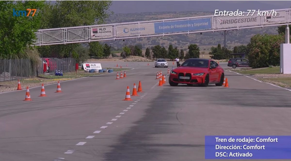 2021 BMW M4 Competition 在KM77的麋鹿測試結果讓人意外啊！