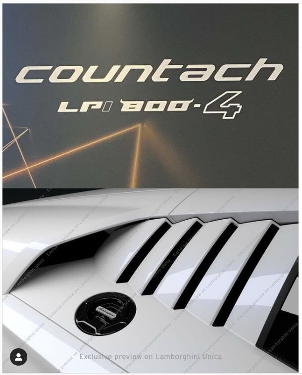 Lamborghini宣布準備在21世紀帶來新Countach超級跑車