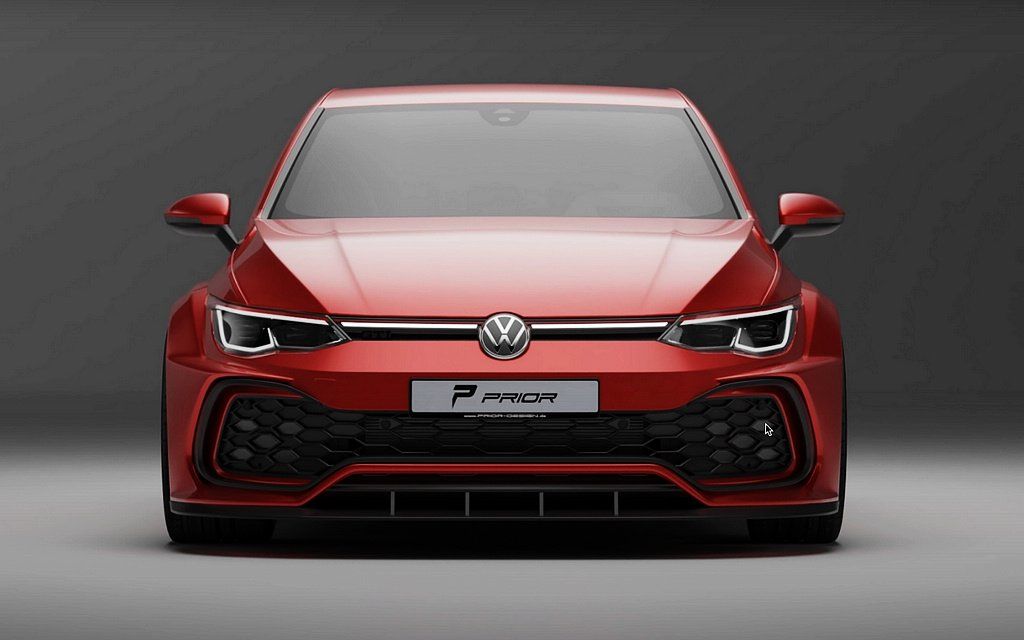 爆龜身形更霸氣 Prior Design預告第八代Volkswagen Golf GTI寬體套件