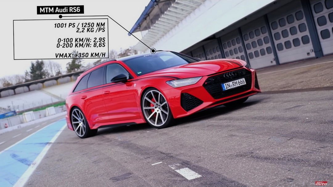 1,001匹MTM Audi RS6 Avant挑戰Hockenheim GP賽道 它會是真正的超跑殺手嗎？？？
