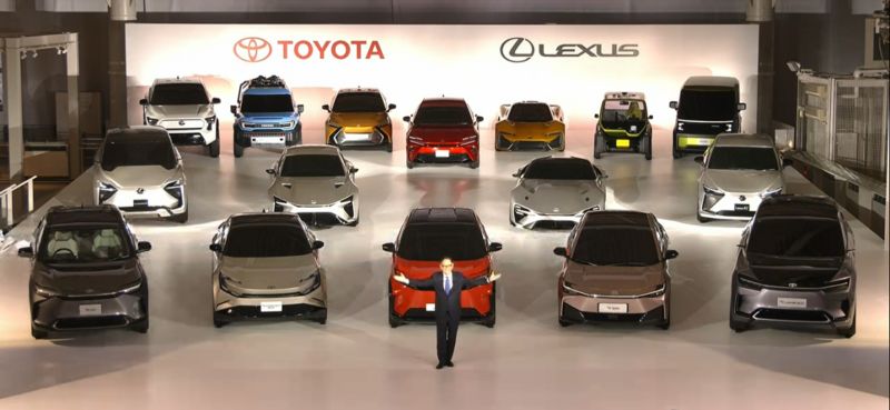TOYOTA 2030年前預備推出 30 台電動車  因應全球碳中和