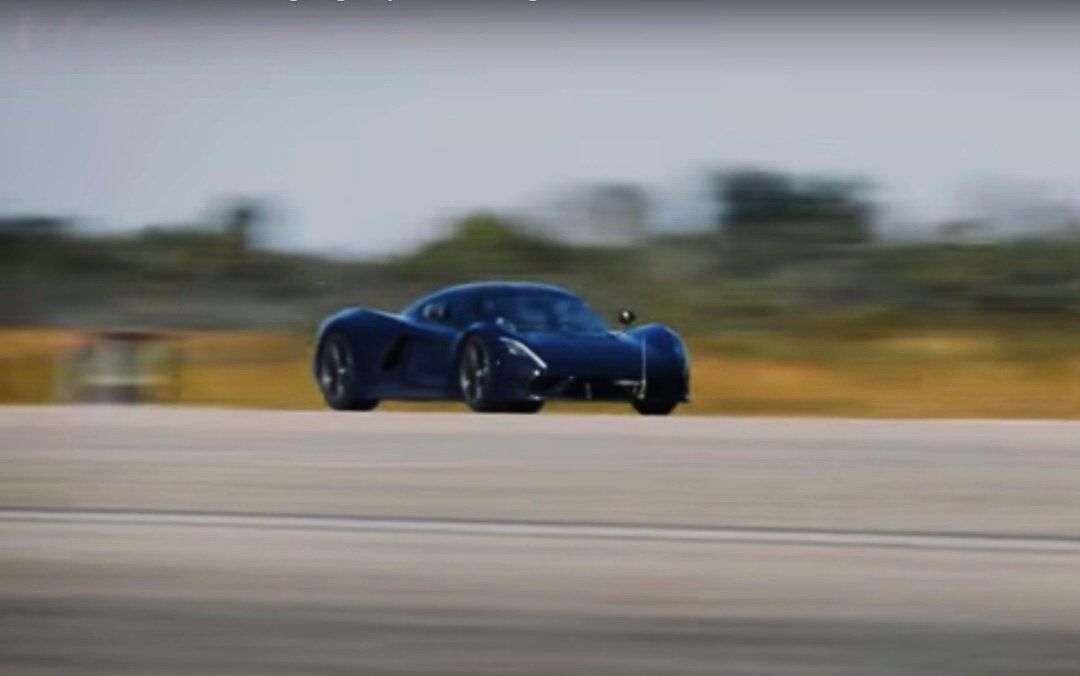 天冷 來欣賞Hennessey Venom F5釋放1,817匹馬力 飇至402 km/h的實況畫面暖暖身[影片]