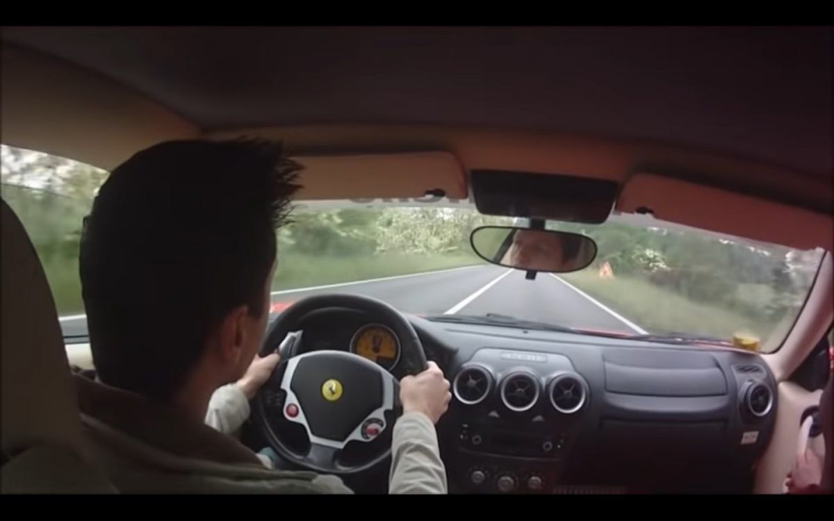 在試駕Ferrari的過程中真實的體驗到它的操控性！！！ 是幸運還是歹運？？？