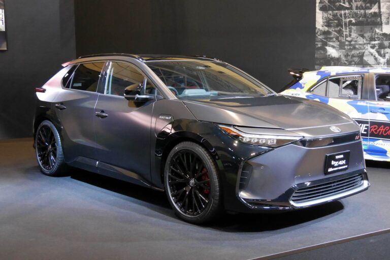 全球首次露面就在改裝車展  Toyota bZ4X GR SPORT Concept