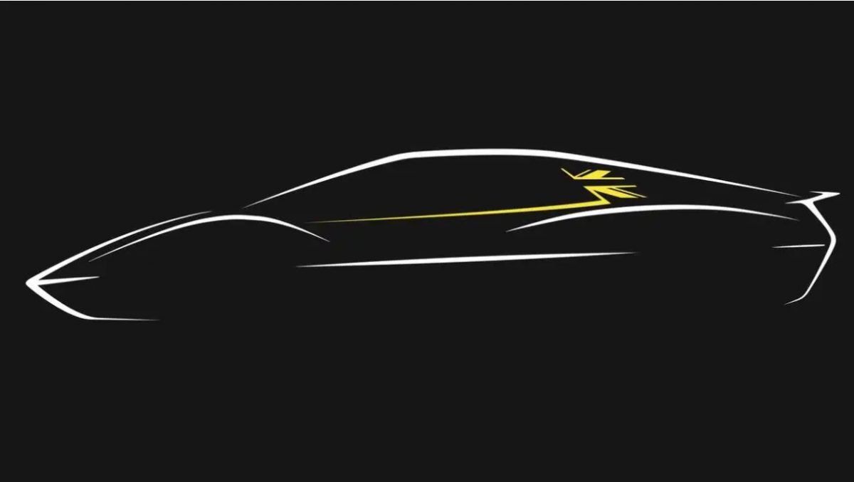 Lotus公布電動跑車輪廓圖 造型融合現今與復古 2026年問世
