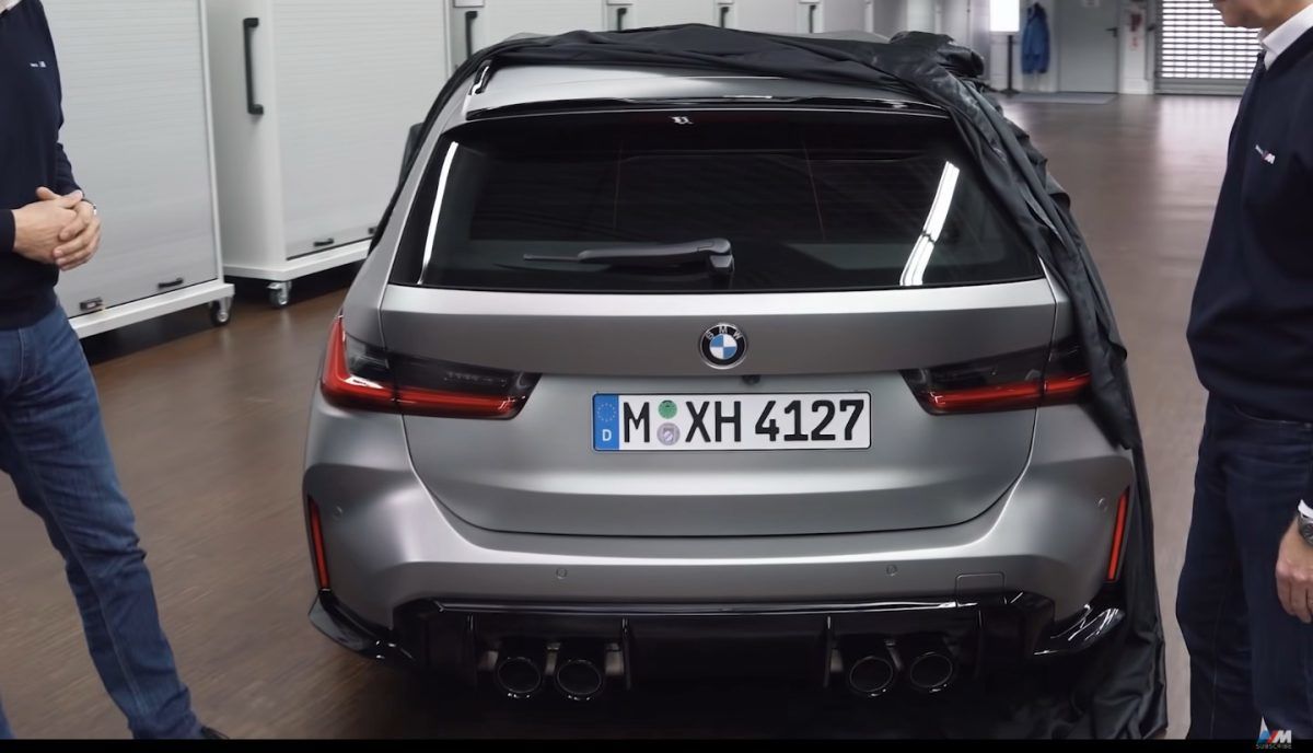BMW M3 Touring最新預告影片揭示完整車尾 全面亮相可能在夏季發生[影片]