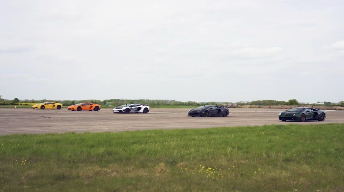 Lamborghini Aventador有那麼多版本 哪個版本最快呢 到底？？？[影片]
