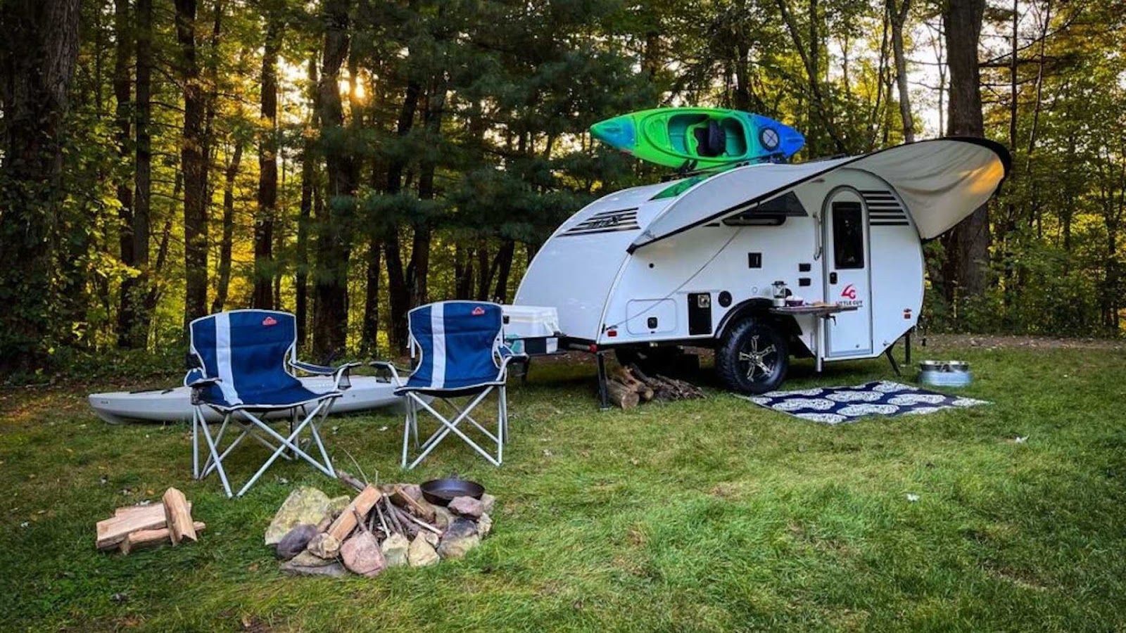 小小的 Micro Max 露營拖車也可輕鬆來場精彩的露營探險呢