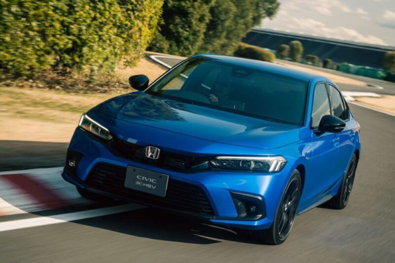 Honda新一代Civic e:HEV於日本開賣!不同於汽油車的專屬設計