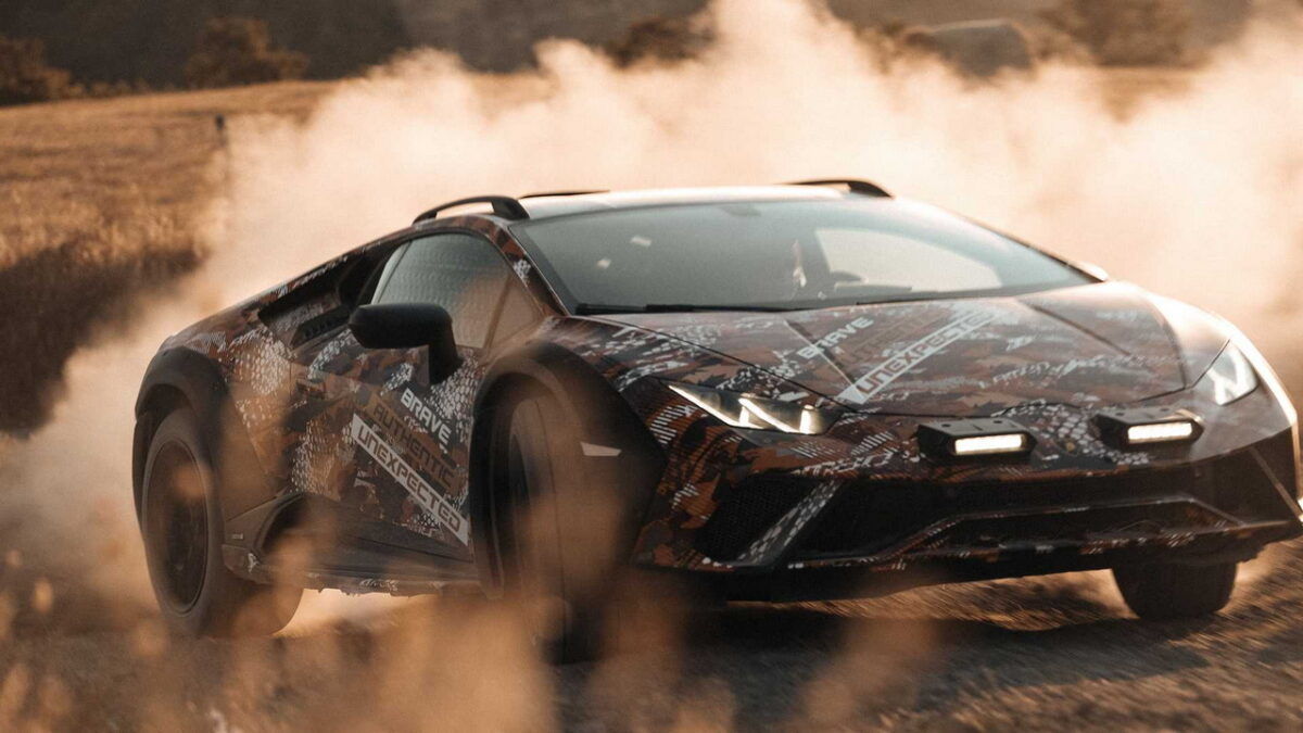 Lamborghini公布全地形超級跑車 Huracan Sterrato 讓富豪們可以去以前超級跑車到不了的地方[影片]