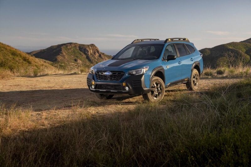 Subaru北美製造車為何會?!於群馬縣目擊到的「Outback Wilderness」是在等著出貨嗎?