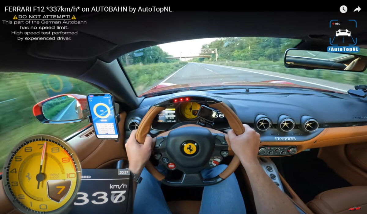 十年前的老馬Ferrari F12 Berlineta性格依然強烈 300 km/h巡航輕鬆愜意 [影片]