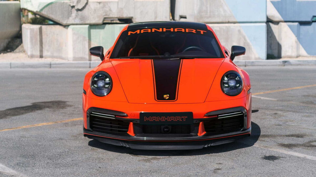 底盤、心臟升級 碳纖維戰甲上身 Manhart打造822匹Porsche 911 Turbo S