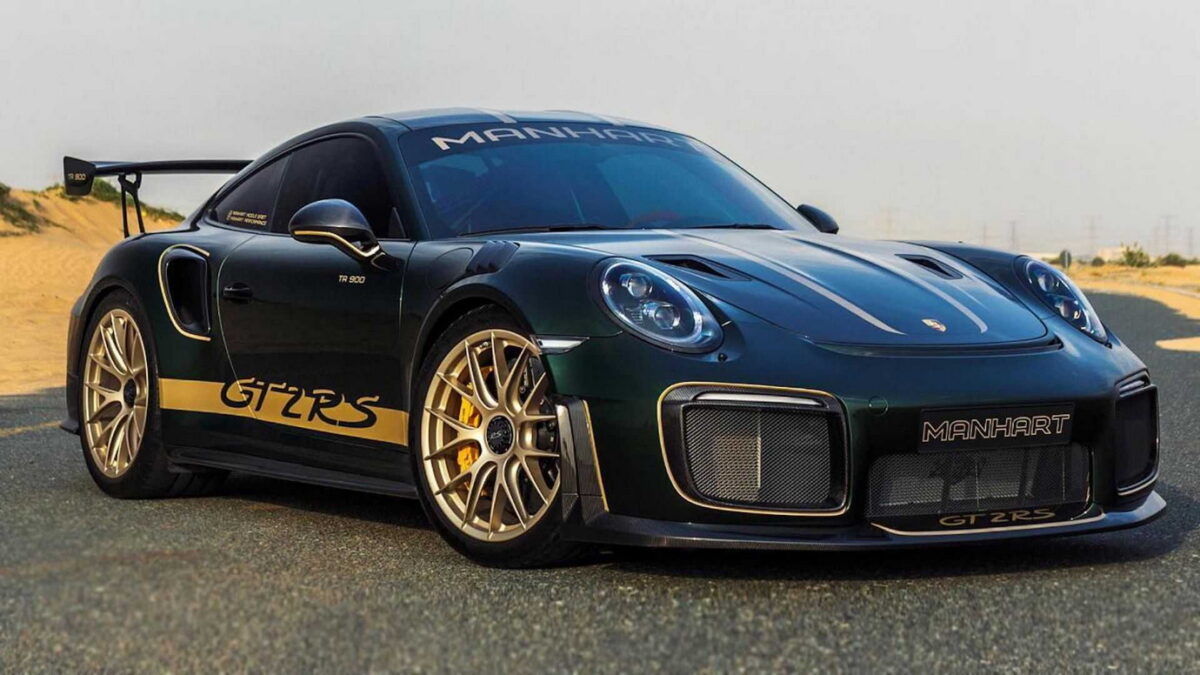 Manhart精心改造911 GT2 RS成為近1千匹馬力的腎上腺素製造機