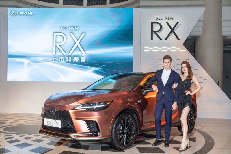 4款動力、10款車型編成 全新第五代Lexus RX強勢登場