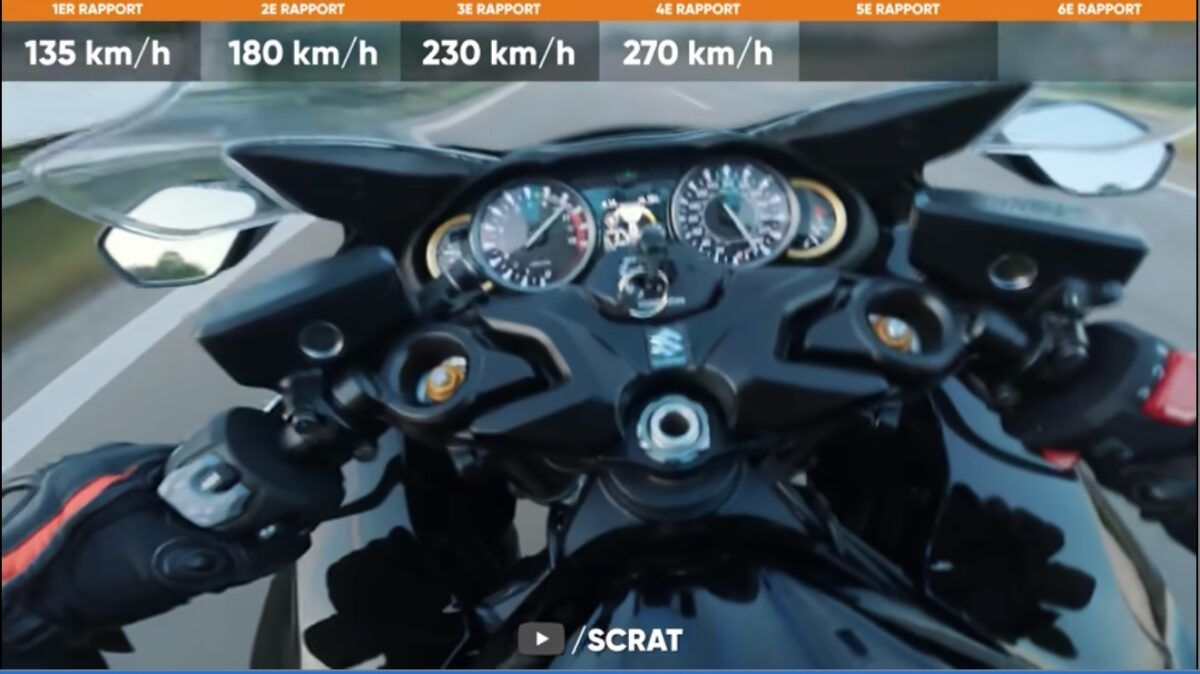 SUZUKI 隼在德國無限速跑300 km/h，但騎車和開車的速度感差異是很大的！
